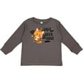 thumbnail image 3 of Inktastic Halloween Hugs with Cute Vampire Cat Bat Boys or Girls Long Sleeve Toddler T-Shirt, 3 of 5