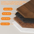 thumbnail image 4 of Fairy 4 Tier Walnut Corner Floating Shelves for Wall, Space-Saving Corner Shelf Unit for Home Storage and Display, 4 of 8