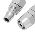 thumbnail image 2 of Qiilu Hand Tools,2Pcs Quick Connector Self Locking Pneumatic Joint Air Pipe Accessories 40SP+40PP,Connector, 2 of 7