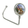 thumbnail image 2 of Glacier National Park Montana Animals Bear Eagle Deer Bobcat Wolf Purse Bag Hanger Holder Hook, 2 of 5