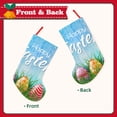 thumbnail image 2 of Lsque Happy Easter Pattern 18 Inch Christmas Stockings, Festive Holiday Stocking for Christmas Decorations Holiday Decor, 2 of 8