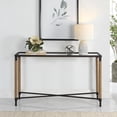 thumbnail image 3 of Uttermost Braddock Coastal Console Table in Black, 3 of 7