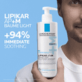 thumbnail image 2 of La Roche-Posay Lipikar Baume Light AP+M, Body Lotion with Niacinamide for Dry Skin, 400mL, 2 of 11
