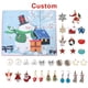 thumbnail image 4 of Calendario de Adviento de Navidad de 24 días para niños, joyería de moda, calendarios de Adviento, pulseras con dijes, collar, caja de regalo de Navidad para niños, 4 of 4