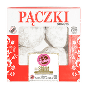 Cream Cheese Flavored Powdered Paczki Donut, 4 Count, 14.81 oz