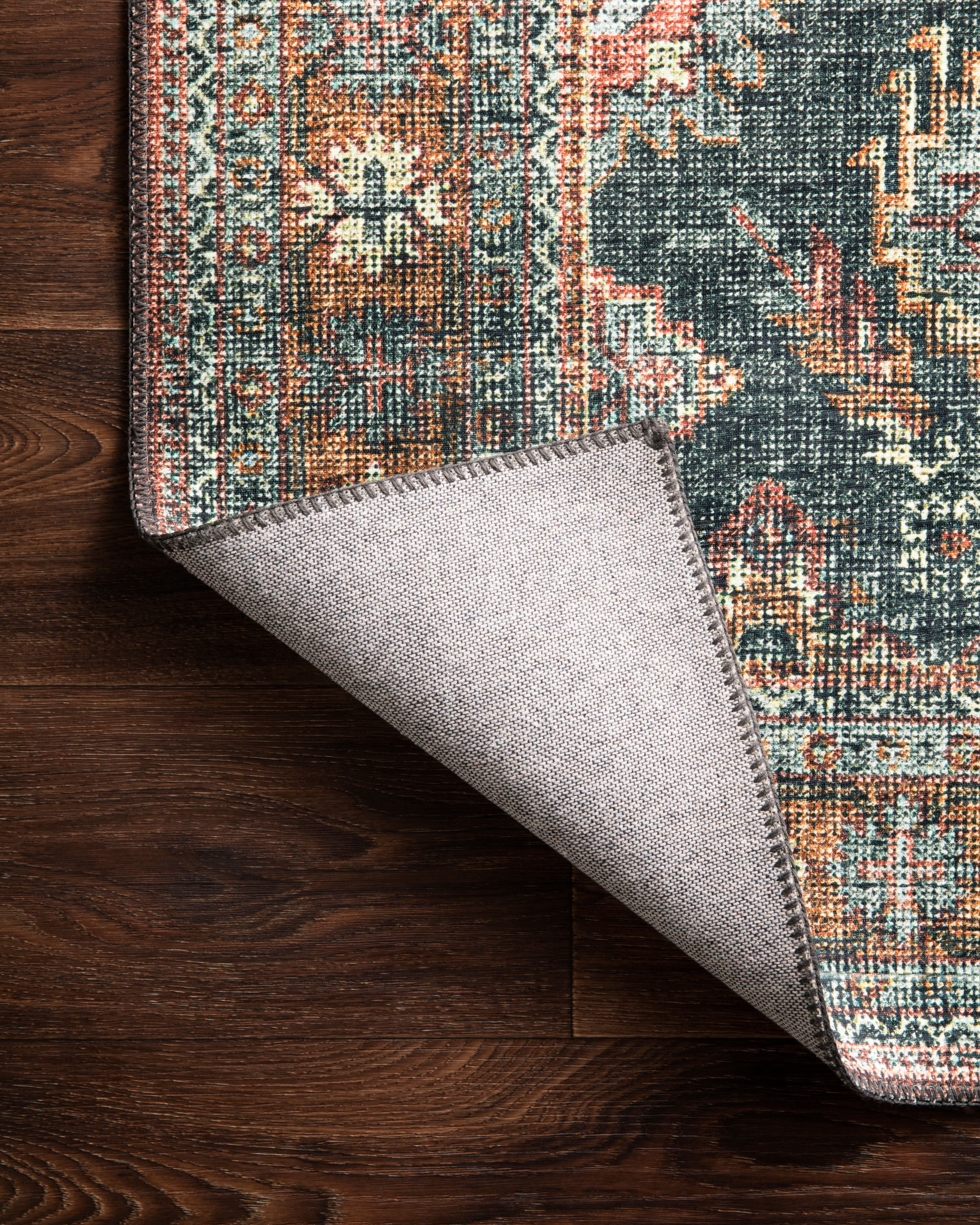 Loloi Skye Sea / Rust 6'-0" x 9'-0" Area Rug