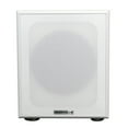 thumbnail image 3 of Rockville Rock Shaker 8" Inch White 400w Powered Home Theater Subwoofer Sub, 3 of 9