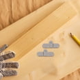 thumbnail image 3 of 2pcs Attic Ladder Replacement Hinges for Step and Telescopic Ladders, Engineering Ladder Attachment Hardware, 3 of 7