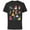 Black, variant on Disney Princess Magical Print - Short Sleeve Cotton T-Shirt for Adults - Customized-Black