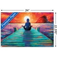 thumbnail image 3 of PD Moreno - Fine Art - Yoga Dock Wall Poster with Pushpins, 22.375" x 34", 3 of 6