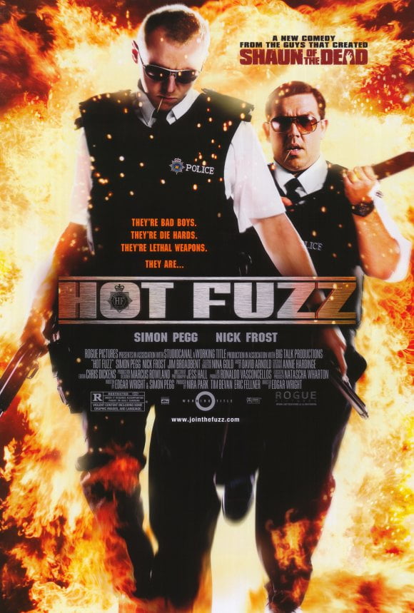Hot Fuzz Simon Pegg 11x17 Mini Poster 