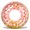 Rose, Gold, variant on POZA Rose Gold Inflatable Pool Float Tube - Sparkly Confetti-Filled Polka Dot Swim Ring Pool Float Kids and Adults, UV Resistant Vinyl Ring Floatie for Pools, Beaches or Lakes - 36 Inches