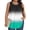 Mint Green, variant on Vivianyo HD Women's Plus Size Ombre Gradient Pleated Sleeveless Tank Top, Casual Loose Flowy Tunic Vest, Women's Blue, Sizes L-5XL