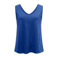 thumbnail image 4 of Admvng Workout Tank Tops for Woman Front and Back V Neck Flowing Summer Beach V Neck Tank Top S-2XL, 4 of 9