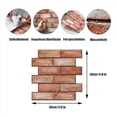 thumbnail image 2 of Paneles de Pared 3D, Autoadhesivos, Paquete de 30, Paneles de Pared 3D Autoadhesivos para Cocina, Dormitorio, Baño, Sala de Estar, 2 of 5