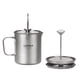 thumbnail image 3 of Copa de titanio Taza de café de titanio Lixada de 750 ml, olla de prensa francesa, cafetera, olla de Lixada Copa de titanio, 3 of 7