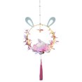 thumbnail image 1 of Bearachild Linterna de artesanía de Festival estilo chino luz patrón de Animal lindo lámpara colgante decoración herramienta de iluminación para el Artesanía Rosado Rama Rosa Bearachild HA073149-02, 1 of 6