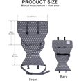 thumbnail image 2 of Cinturón de Alimentación para Silla de Bebé Portátil Ajustable Silla Alta de Viaje para Bebé Asiento de Seguridad Correa de Arnés Cinturón (Estrellas Grises), 2 of 5