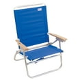 thumbnail image 1 of RIO Beach 4-Position Easy In-Easy Out Beach Chair - Blue, 1 of 6