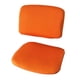 thumbnail image 4 of 1 juego de fundas para silla de oficina giratorias con diseño dividido, elásticas y con respaldo. naranja, 4 of 9