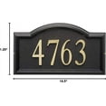 thumbnail image 7 of Products Standard Wall DeSign-it Arch Plaque Frame, Black, 7 of 7