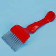 thumbnail image 1 of destyer Stainless Steel Tines Uncapping Fork With Plastic Handle 18Pins Red, 1 of 8