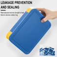 thumbnail image 3 of Lunch Containers for Lunch Box Bento Box with 6 Compartment,Leak-Proof Childrens Lunch Box Snack Containers Can Be Microwave Dishwasher Freezer Safe. Bento Box Lunch Box, 3 of 9