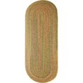 thumbnail image 1 of Rhody Rug KA53R024X072 Katie 2 x 6 ft. Multi Indoor-Outdoor Oval Braided Rug, Camel, 1 of 1