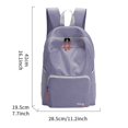 thumbnail image 2 of Portable Folding Backpack Polyester Material Large Capacity Lightweight Skin Bag for Work Travel Outdoor Sports, 2 of 2