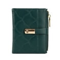 thumbnail image 1 of Small Compact Women Wallet Leather Purse with ID Windows, Credit Card Purse Wallet, 1 of 5