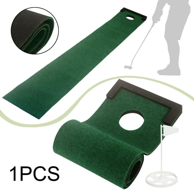 Tapete de práctica de golf, tapete de práctica de golf, equipo portátil práctico, almohadilla de entrenamiento, ayuda de entrenamiento para parque,