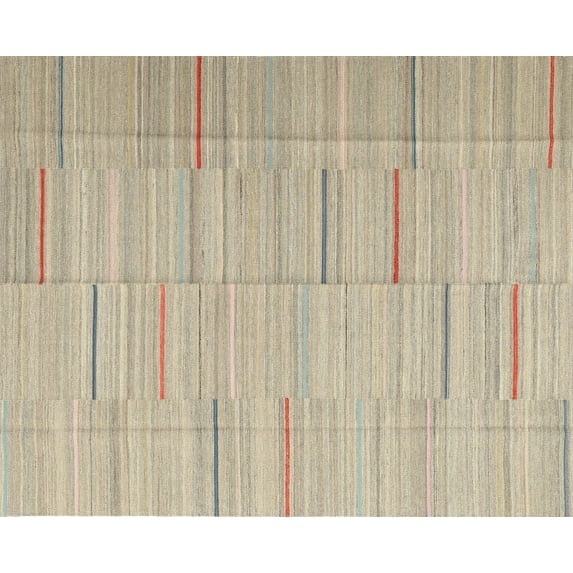 Ahgly Company Machine Washable Indoor Rectangle Contemporary Camel Brown Area Rugs, 2' x 4'