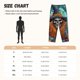 thumbnail image 3 of Fotbe Cartoon Pumpkin Skull Pantalones de Pijama para Mujer, Pantalones de Dormir, Pantalones Pj con Cordón y Bolsillos-Small, 3 of 6