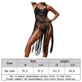 thumbnail image 2 of Trajes de playa sexy Niñas Ropa de playa de verano Borla Dobladillo Traje de baño Vestido para mujer FLhrweasw Para estrenar, 2 of 5