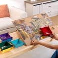 thumbnail image 2 of Lavievert Plateau de Casse-Tête Inclinable avec Support en Feutre 2-en-1 et Couvercle, Plateau de Rangement Ajustable avec 6 Plateaux de Tri, Table de Casse-Tête Portable avec Plateau Antidérapant pour jusqu'à 1000 Pcs, 2 of 7