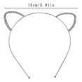 thumbnail image 3 of Fiudx Diadema de Princesa, Accesorio para Orejas con Brillantes Diamantes de Imitación, Ajuste Cómodo para Uso Prolongado, Perfecta para Fiestas Temáticas o Uso Diario, Ideal para Juegos de Rol, Rega, 3 of 6