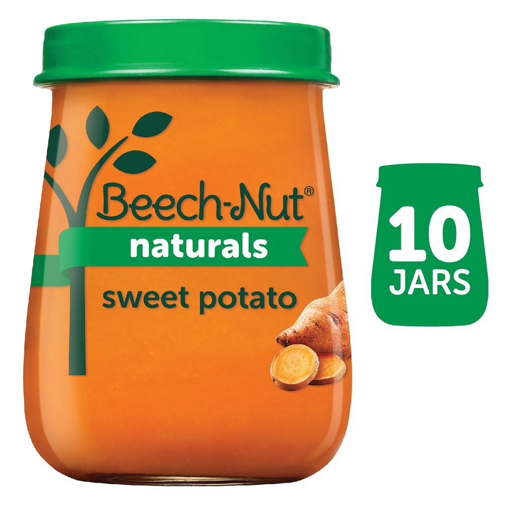 (10 Pack) BeechNut Naturals Stage 1, Sweet Potato Baby