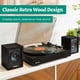 thumbnail image 5 of Electrohome Huntley - Altavoces de estantería alimentadas con amplificador integrado y controladores de 3 pulgadas para tocadiscos, TV, PC y transmisión de música inalámbrica con Bluetooth 5, RCA y, 5 of 5