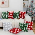 thumbnail image 3 of Christmas Pillow 45 X 45 Cm Decorative Cushion Cover for Holiday Celebration Festive Home Seasonal Cozy Christmas, 3 of 5