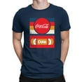 thumbnail image 2 of Officially Licensed Coca-Cola Highway Route Travel Map Logo Graphic Men's T-shirt, 2 of 3