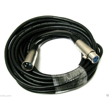 CableVantage 25 FT 25' 25FT xlr male female 3pin MIC Shielded Cable microphone audio cord