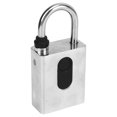 thumbnail image 4 of Candado de huella digital APP Desbloqueo de llave Estructura estable Bluetooth Smart Lock con 2 llaves, 4 of 14
