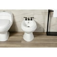 thumbnail image 4 of Kingston Brass KB6325CKL Kaiser Three-Handle Bidet Faucet with Brass Pop-Up, Oil Rubbed Bronze, 4 of 6