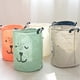 thumbnail image 3 of Cesta de almacenamiento para lavado de ropa sucia, barriles de almacenamiento de juguetes bonitos impermeables plegables, bolsas de lavandería con asas Sincero Ropa, 3 of 7