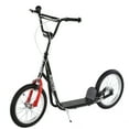 thumbnail image 1 of Aosom Trottinette, Jouet à Chevaucher pour Enfants avec Roue Gonflable de 16 Pieds', Noir, 1 of 10