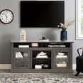 thumbnail image 6 of 65'' TV Size Dark Walnut TV Console with Versatile Storage / Ideal for Bedroom or Living Room, 6 of 6