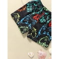 thumbnail image 6 of Bagilaanoe Toddler Baby Boys Swim Shorts Print Swim Trunks + Swim Cap 2T 3T 4T 5T 6T Kids Swimsuit Bathing Suit, 6 of 8