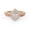 Rose Gold, variant on Teardrop Beaded Halo Bridal Set Rings for Women, 0.75 Cttw Pear And Round Lab Grown Diamond Engagement Wedding Ring 10K Solid Rose Gold F-G, VS-SI Quality Ring Size-10