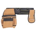 thumbnail image 1 of Cinturón De Herramientas, 12 Bolsillos Bolsa De Herramientas Magnética Cinturón De Herramientas Acolchado Resistente Bolsa Desmontable Cintura Ajustable Bolsa De Herramientas De Cintura De Liberación, 1 of 8