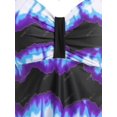 thumbnail image 3 of Tallas grandes Corbata Tinte Empire Cintura Tankini Traje de baño Rosegal  Vestidos casuales de talla grande, 3 of 5